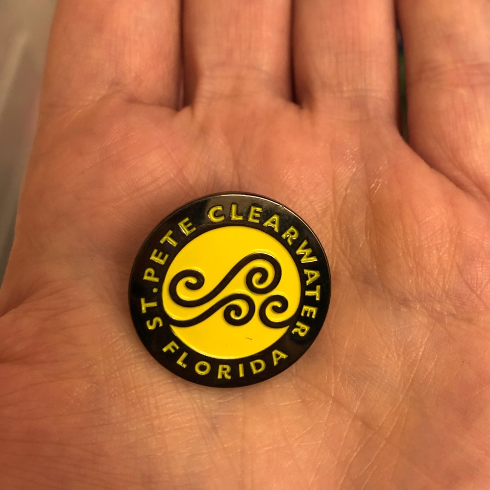 St. Pete, Clearwater, Florida official 2019 pin